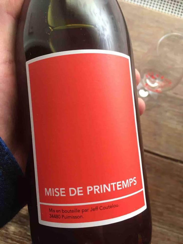 Grenache Mise De Printemps - Mas Coutelou - Jean-François Coutelou 