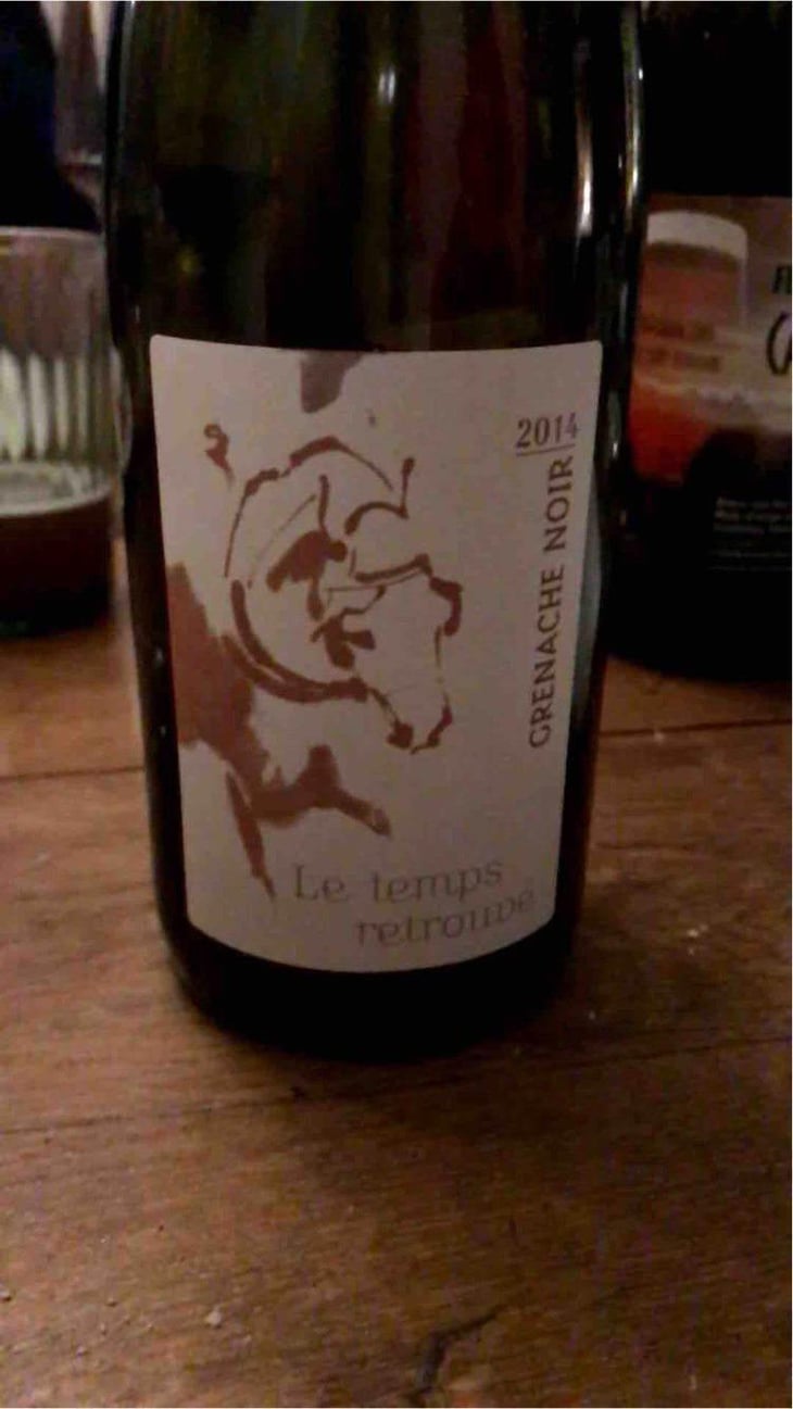 Grenache Noir - Le Temps Retrouvé - Michaël Georget 