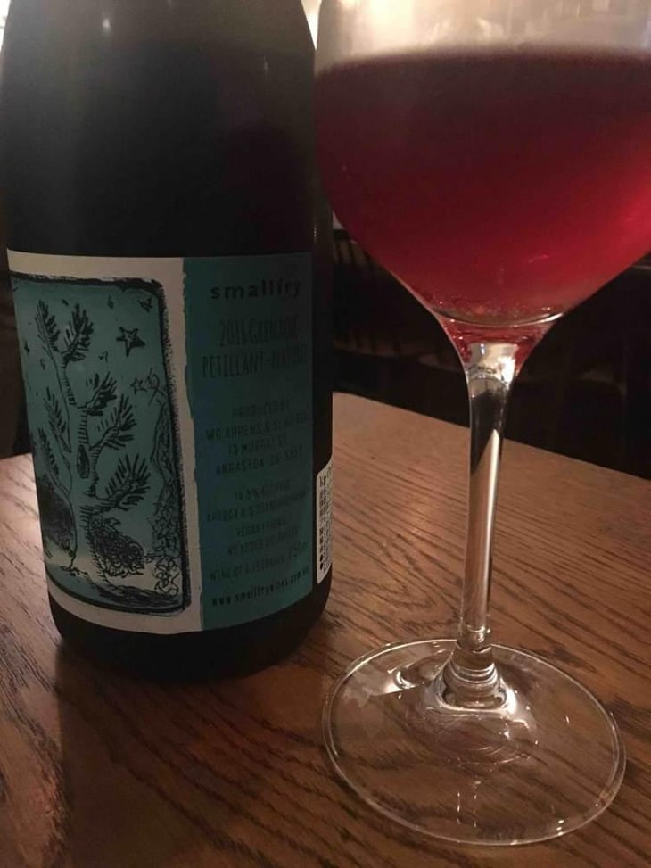 Grenache Pétillant Naturel - Smallfry Wines - Wayne Ahrens & Suzi Hilder 
