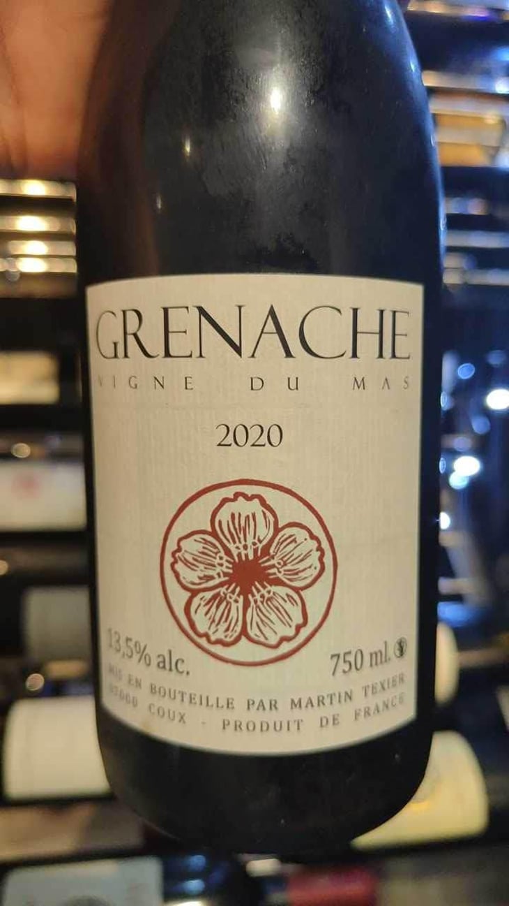 Grenache Vigne Du Mas - Martin Texier - Martin Texier 