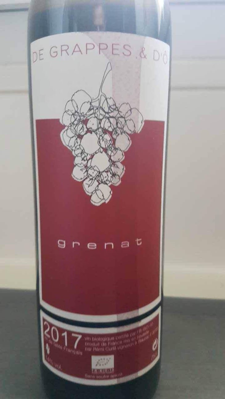 Grenat Rouge - De Grappes & d'Ô - Rémi Curtil 