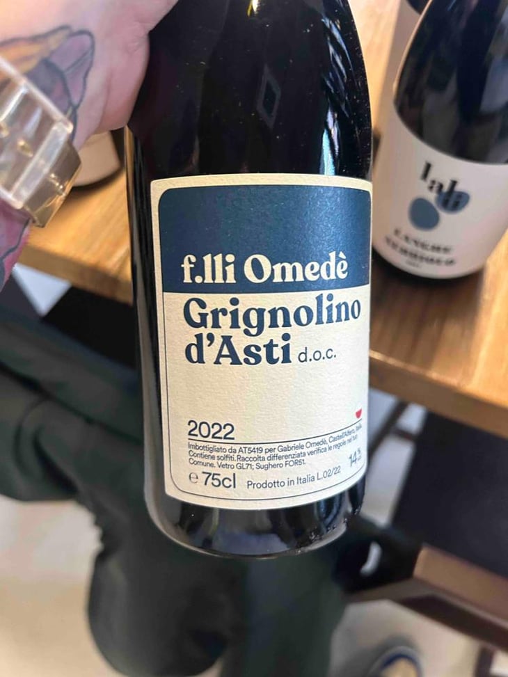 Grignolino d’Asti - Fratelli Omedè - Gabriele ed Emilio Omedè 