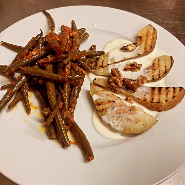 Grilled - Green Beans With Tomato Sauce - Bioristoro La Ginestra - 696747