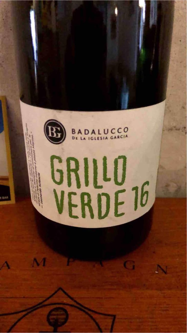 Grillo Verde - Dos Tierras Badalucco - Pierpaolo Badalucco & Beatriz de la Iglesia García 