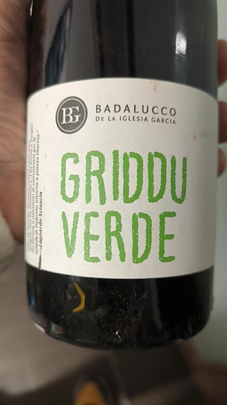 Grillo Verde - Dos Tierras Badalucco - Pierpaolo Badalucco & Beatriz de la Iglesia García 