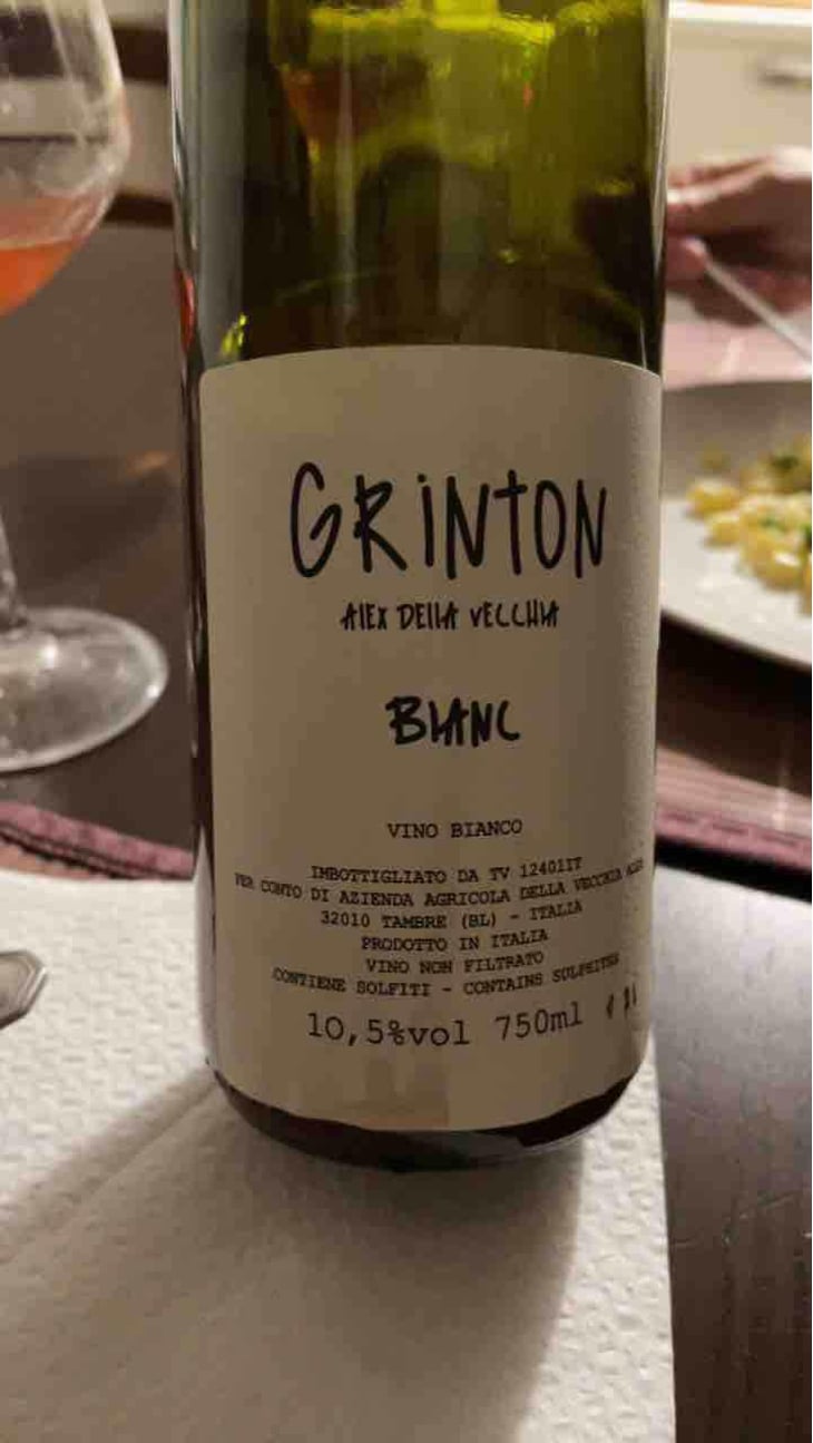 Grinton Blanc - Ombretta Agricola - Alex Della Vecchia 