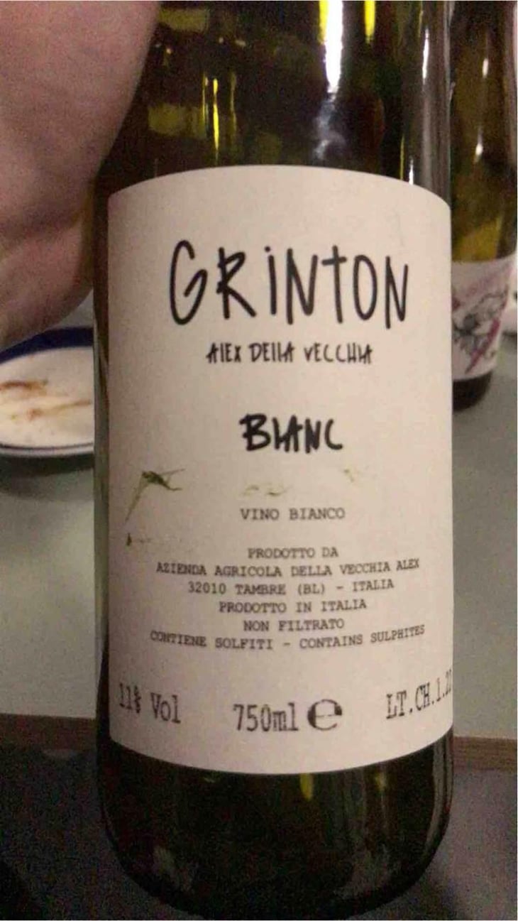Grinton Blanc - Ombretta Agricola - Alex Della Vecchia 