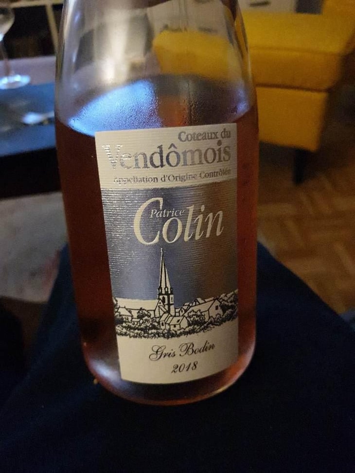 Gris Bodin - Domaine Colin - Pierre François Colin & Patrice Colin 