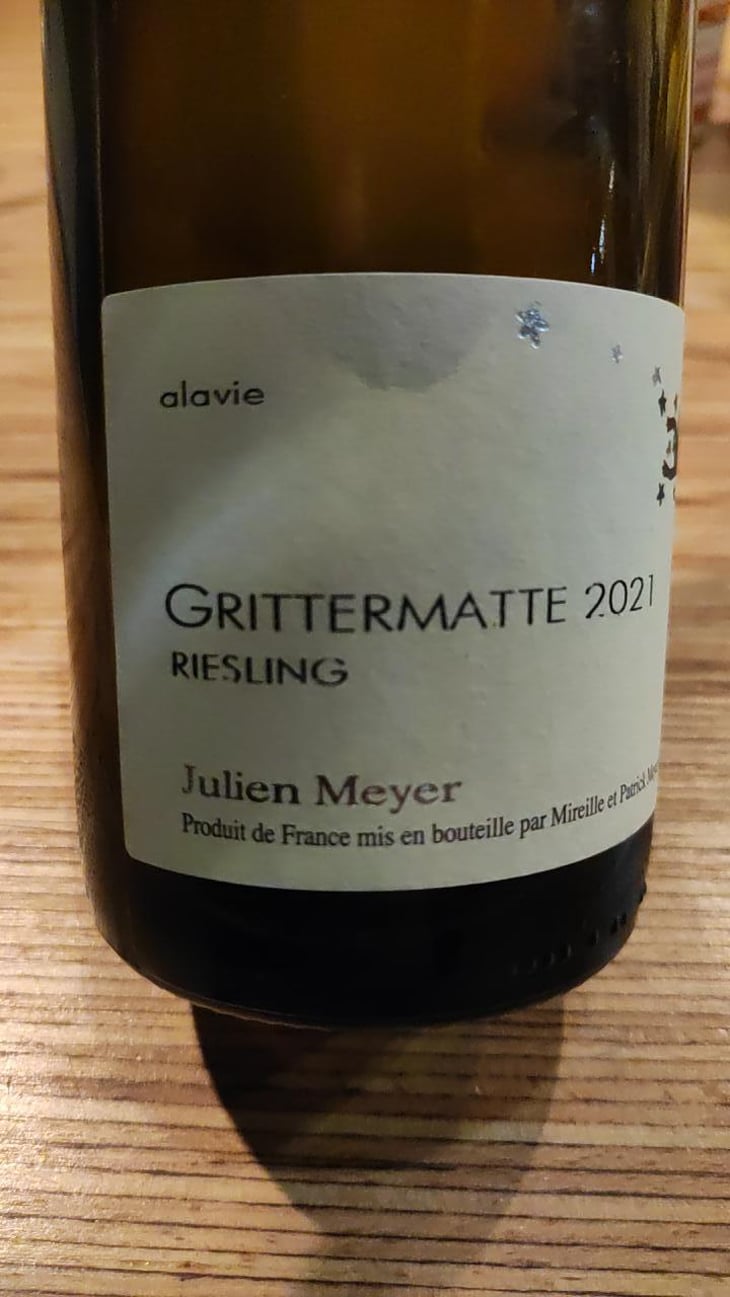 Grittermatte - Riesling - Domaine Julien Meyer - Patrick Meyer 