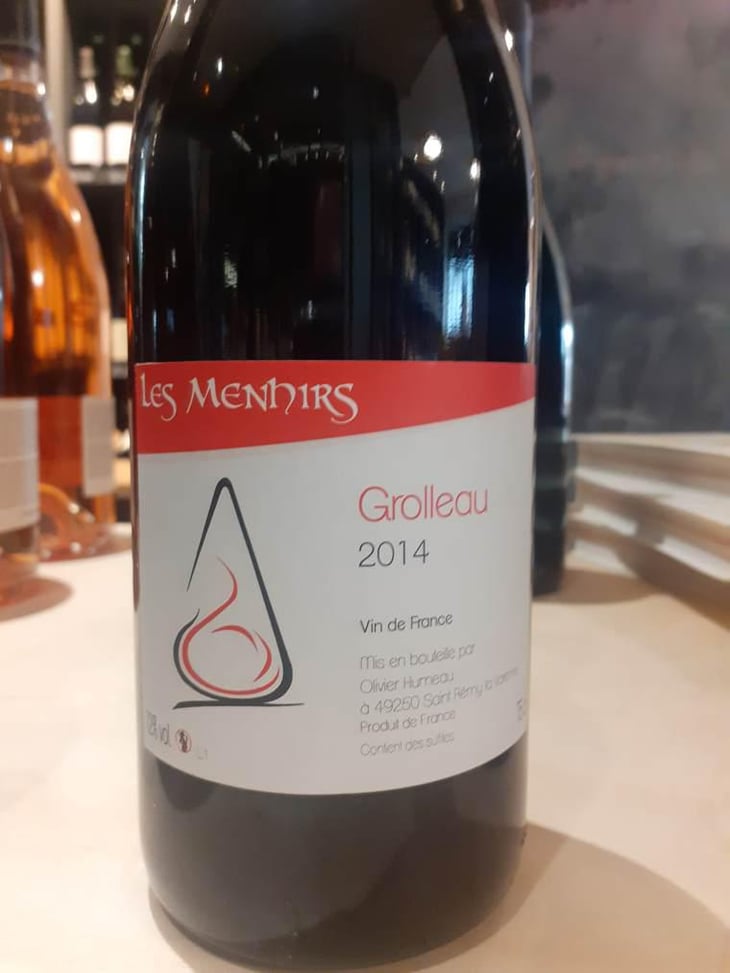 Grolleau - Domaine Les Menhirs - Olivier Humeau -2014