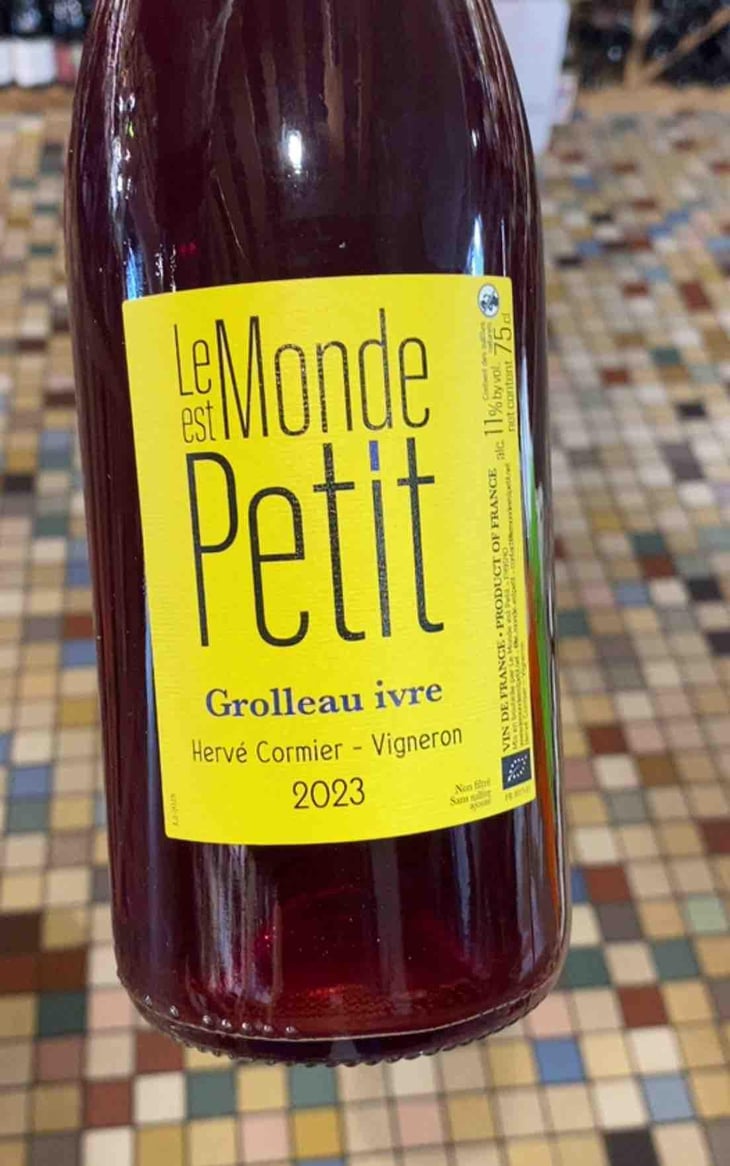 Grolleau ivre - Le Monde est Petit - Arnaud Legros & Hervé Cormier -2021