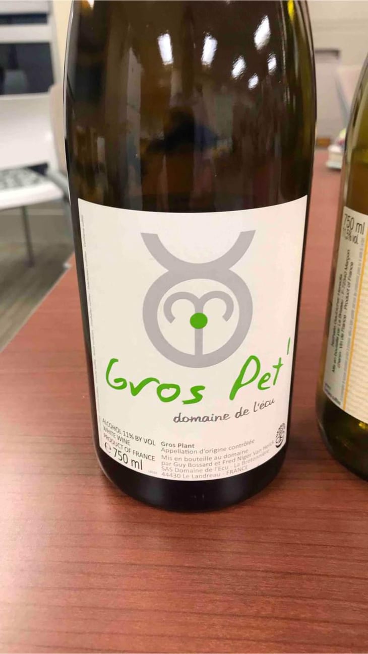 Gros Pet' - Domaine de L'Ecu - Claire & Fred NIGER 