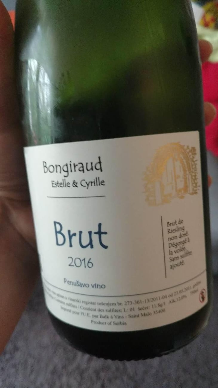 Brut R - Francuska Vinarija - Estelle & Cyrille Bongiraud 