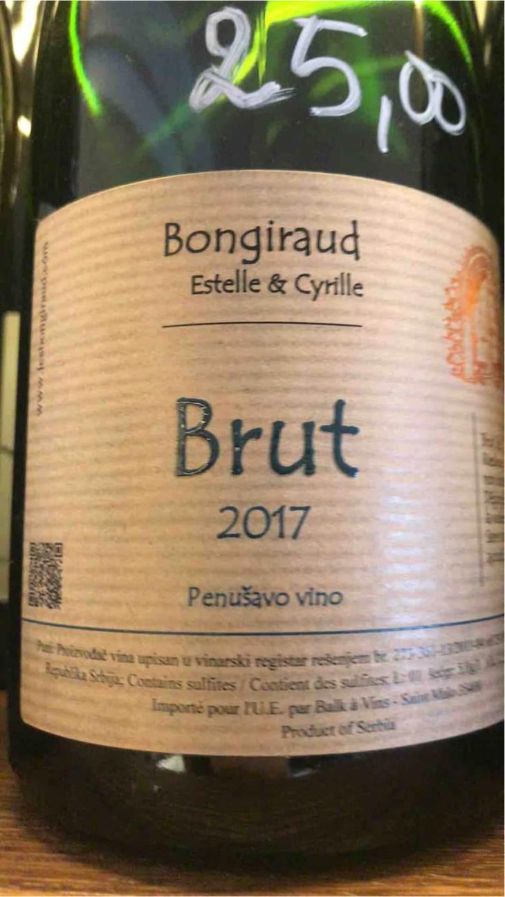 Brut R - Francuska Vinarija - Estelle & Cyrille Bongiraud 