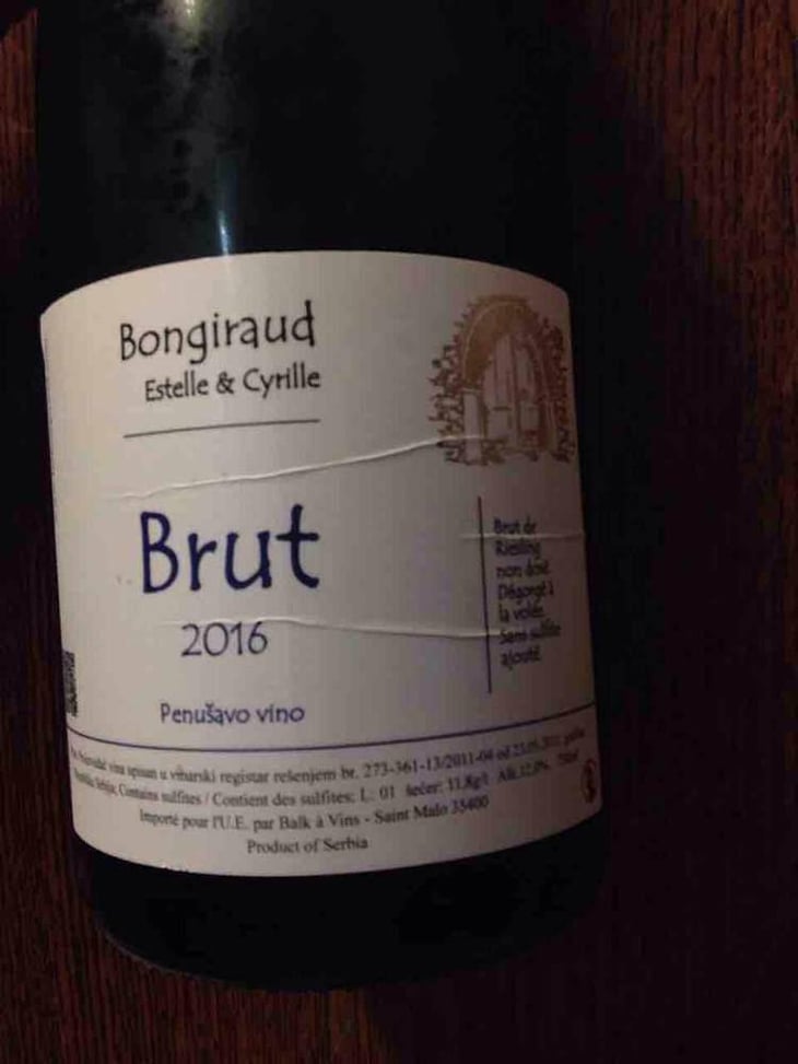 Brut R - Francuska Vinarija - Estelle & Cyrille Bongiraud 