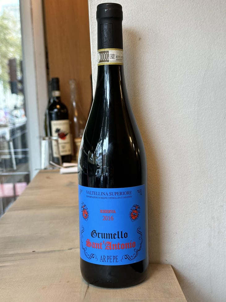 Grumello Sant’Antonio - Arpepe - Arturo, Guido, Isabella & Emanuele Pelizzatti Perego -2016