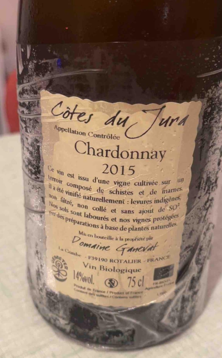 Grusse en Billat - Domaine Ganevat - Anne & Jean-François Ganevat 