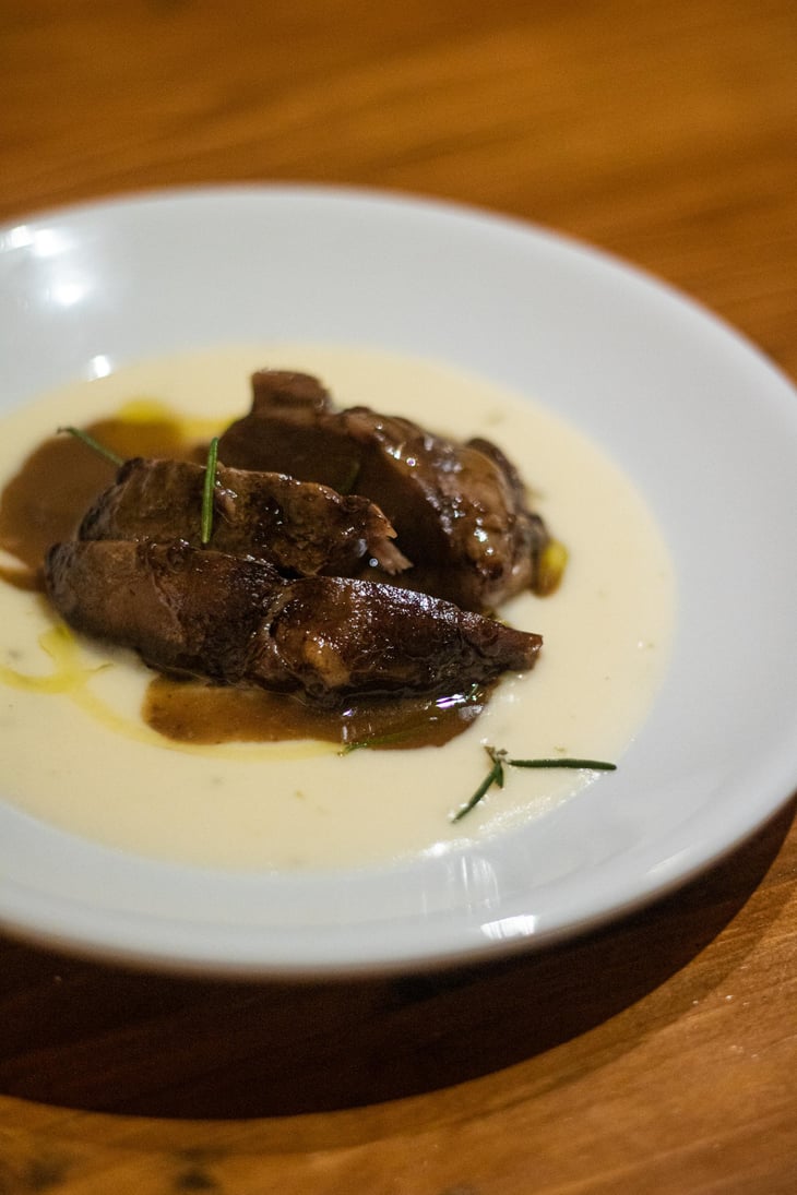 Guancia Di Maiale, Fondo Bruno E Cremoso Di Patate - Osteria Fondo - 700710