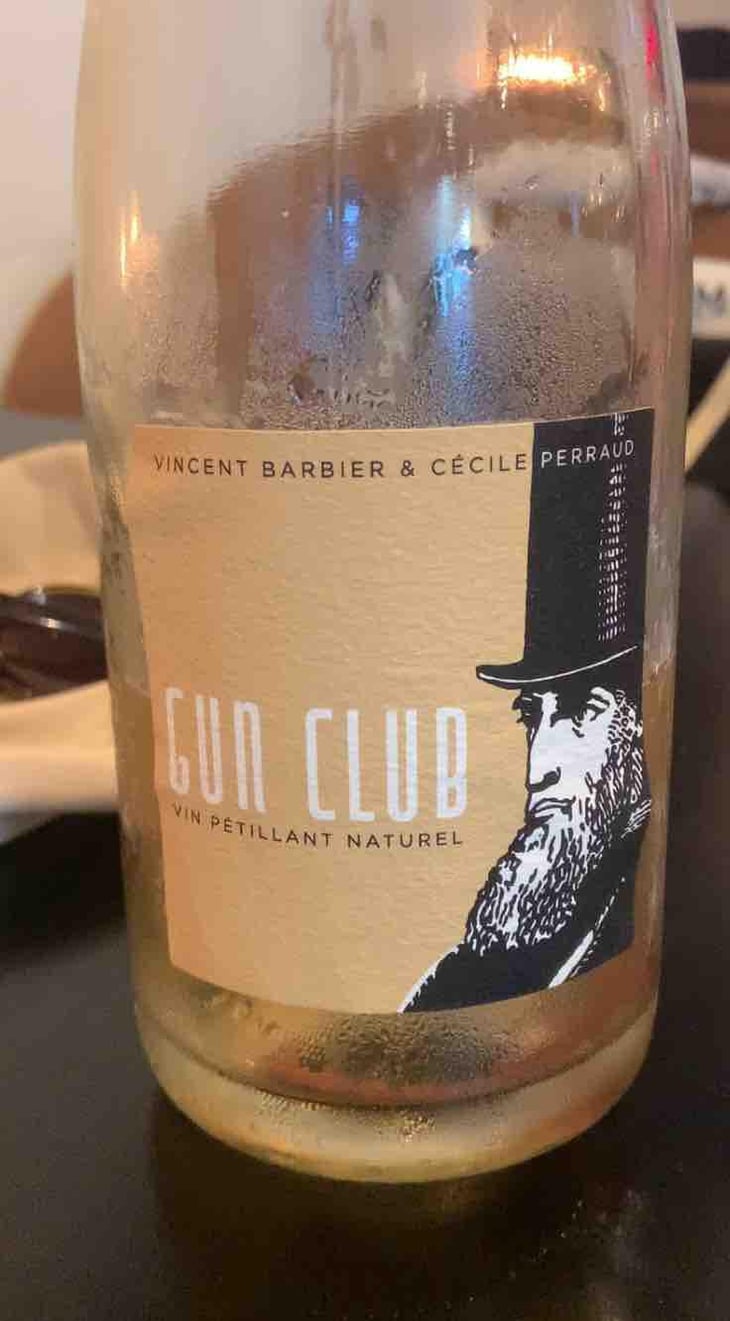 Gun Club Pétillant naturel Blanc - Les Trois Toits - Vincent Barbier & Cécile Perraud 