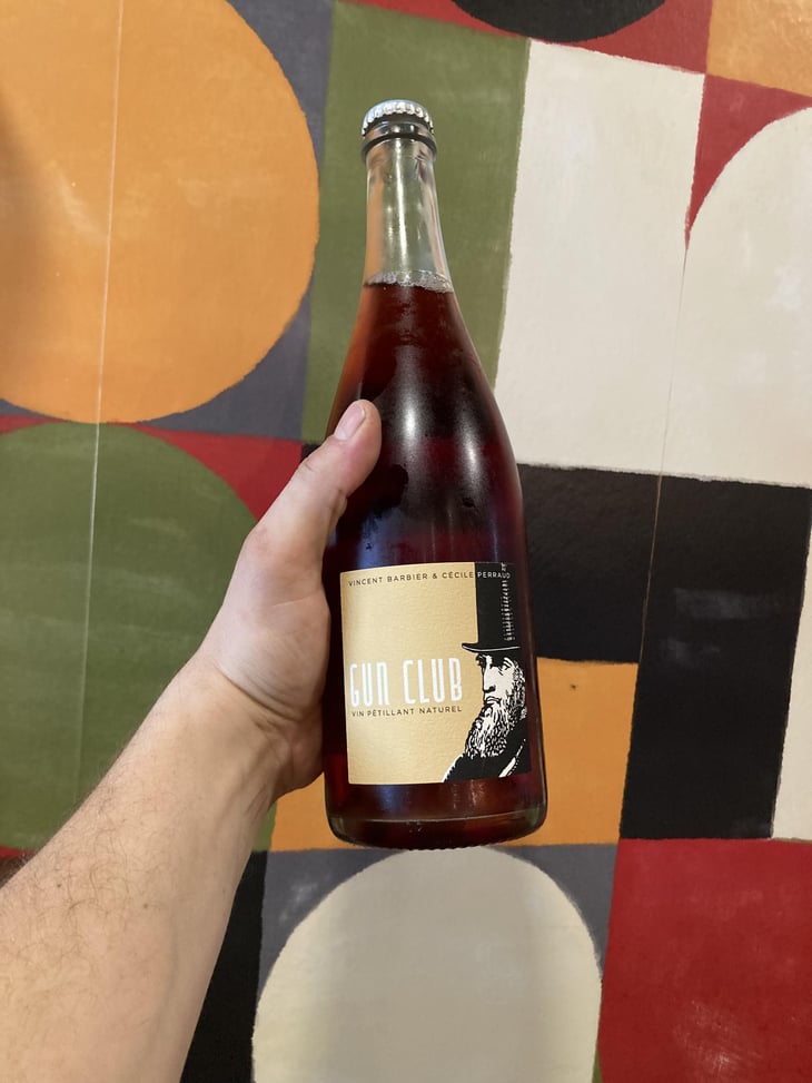 Gun Club Pétillant naturel Rosé - Les Trois Toits - Vincent Barbier & Cécile Perraud 