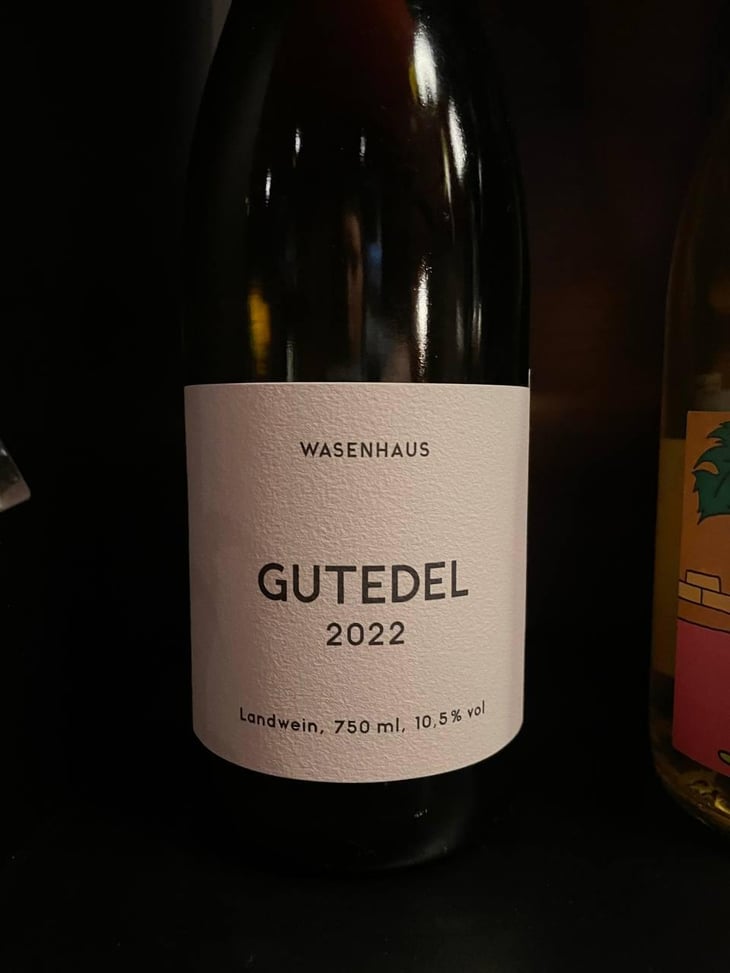 Gutedel - Weingut Wasenhaus - Christoph Wolber & Alexander Götze 