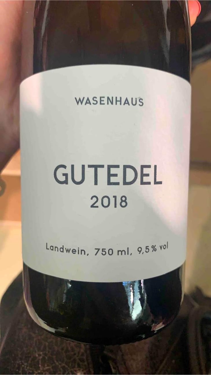 Gutedel - Weingut Wasenhaus - Christoph Wolber & Alexander Götze 