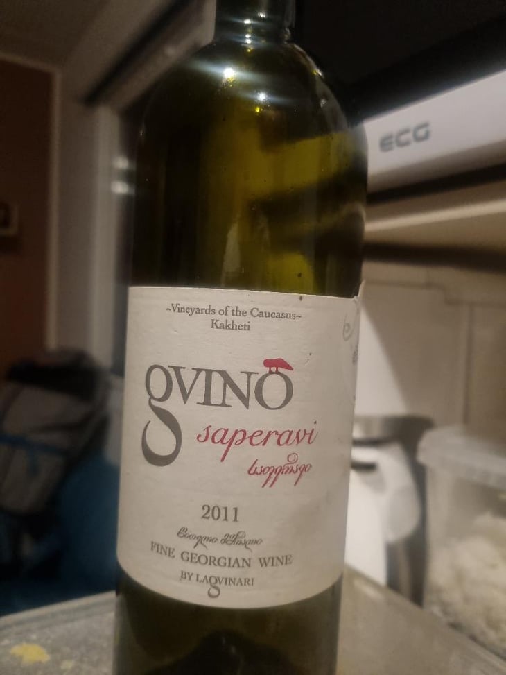 Gvino Saperavi - Lagvinari - Eko Glonti -2011