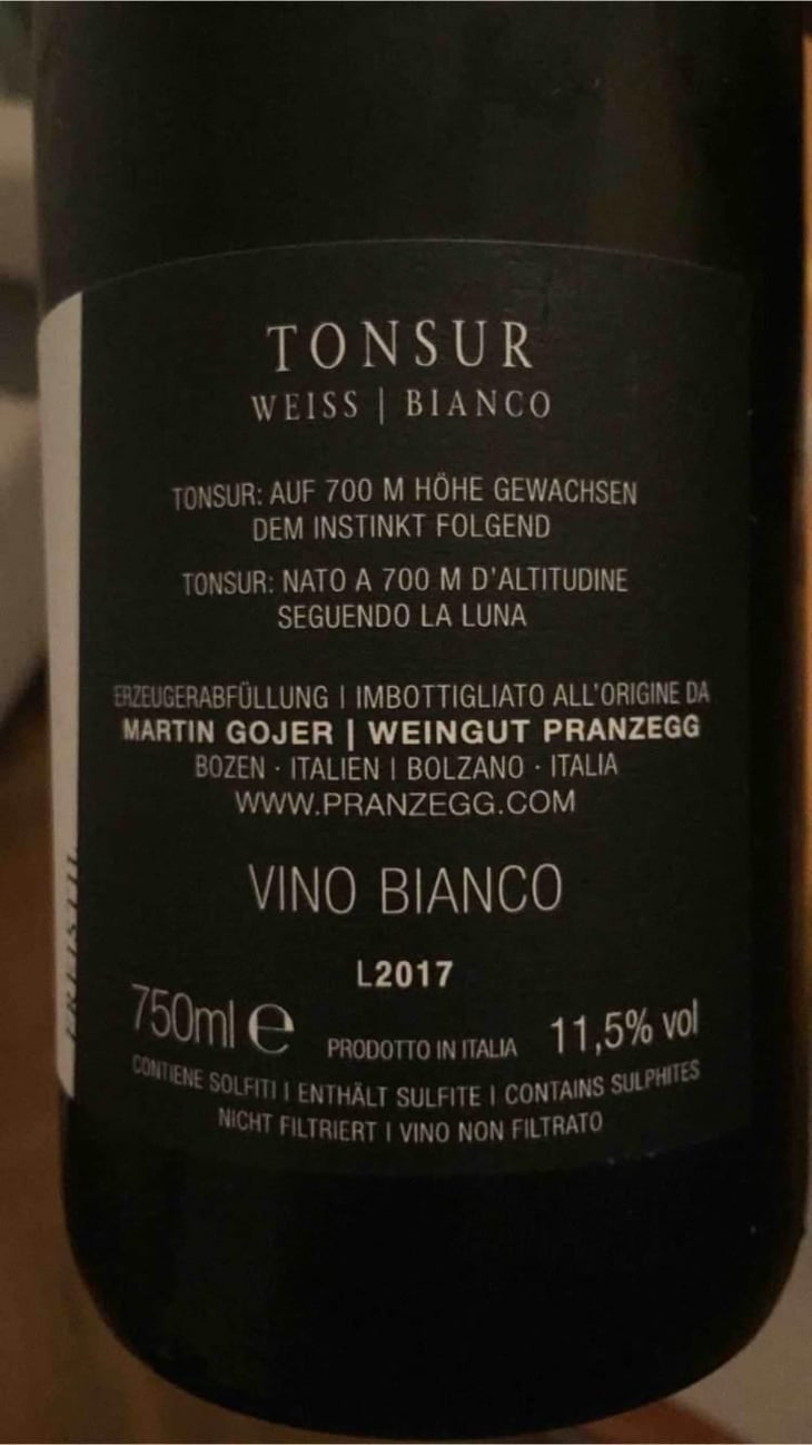 Tonsur - Pranzegg - Marion & Martin Gojer 