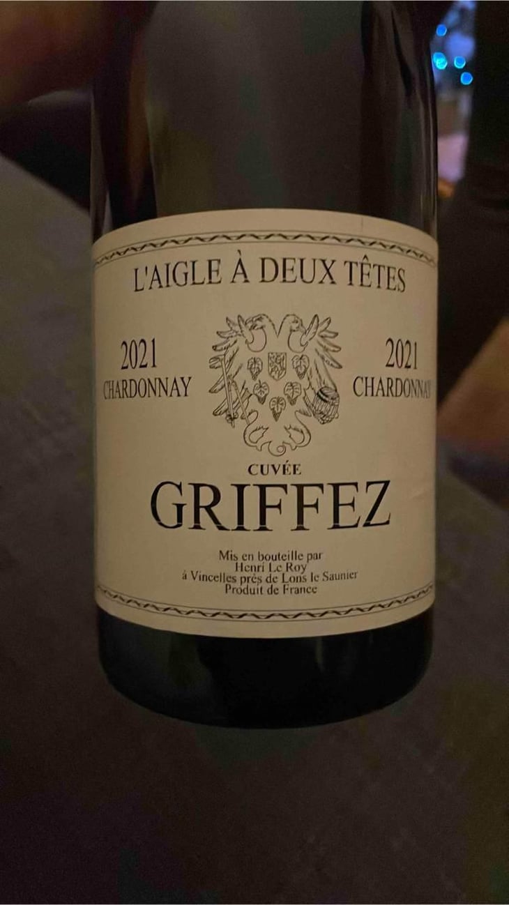 Griffez - Domaine de l'Aigle a Deux Têtes - Henri Le Roy -2018