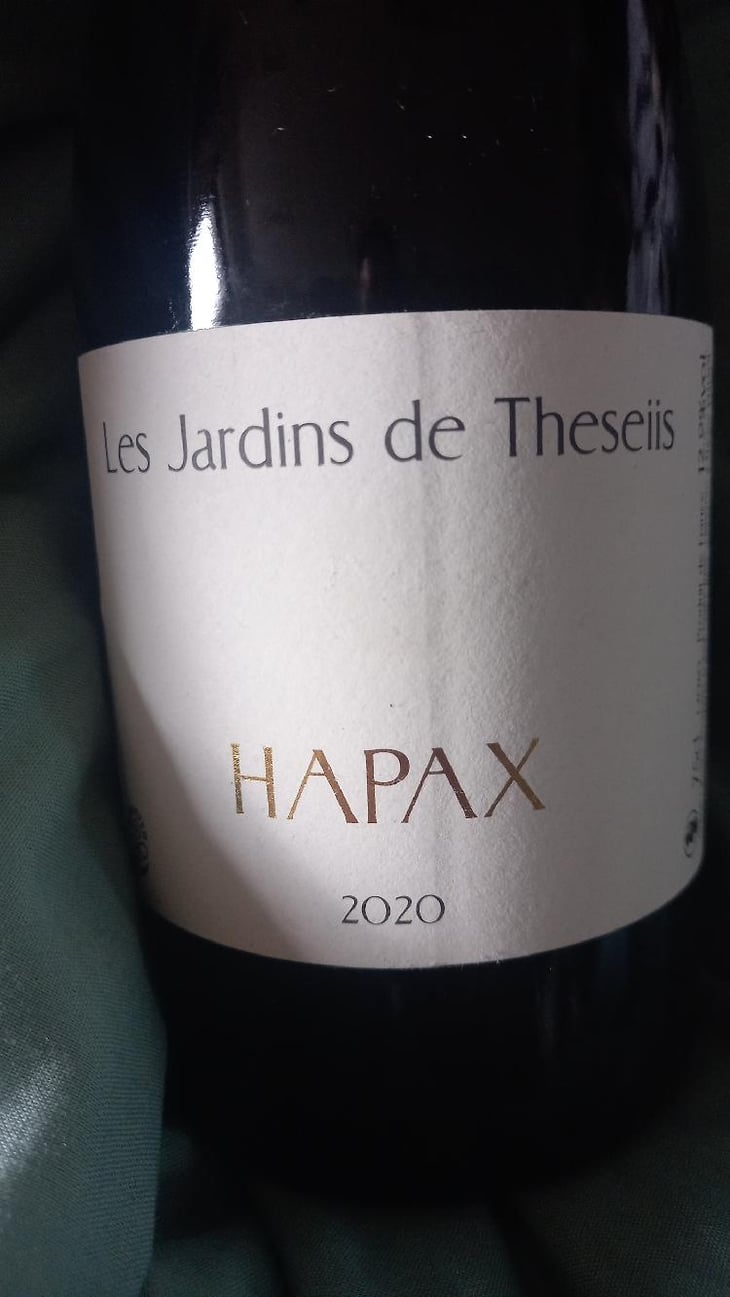 Hapax - Les Jardins de Theseiis - Paul-André Risse & Anouk Lavoie-Lamoureux 