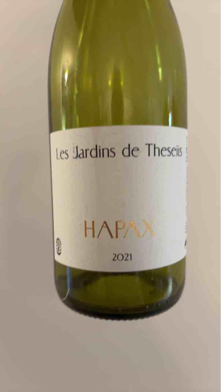 Hapax - Les Jardins de Theseiis - Paul-André Risse & Anouk Lavoie-Lamoureux 