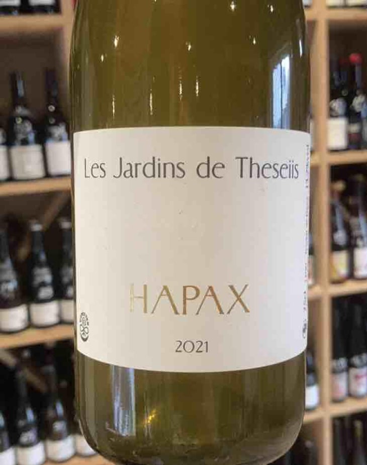 Hapax - Les Jardins de Theseiis - Paul-André Risse & Anouk Lavoie-Lamoureux 