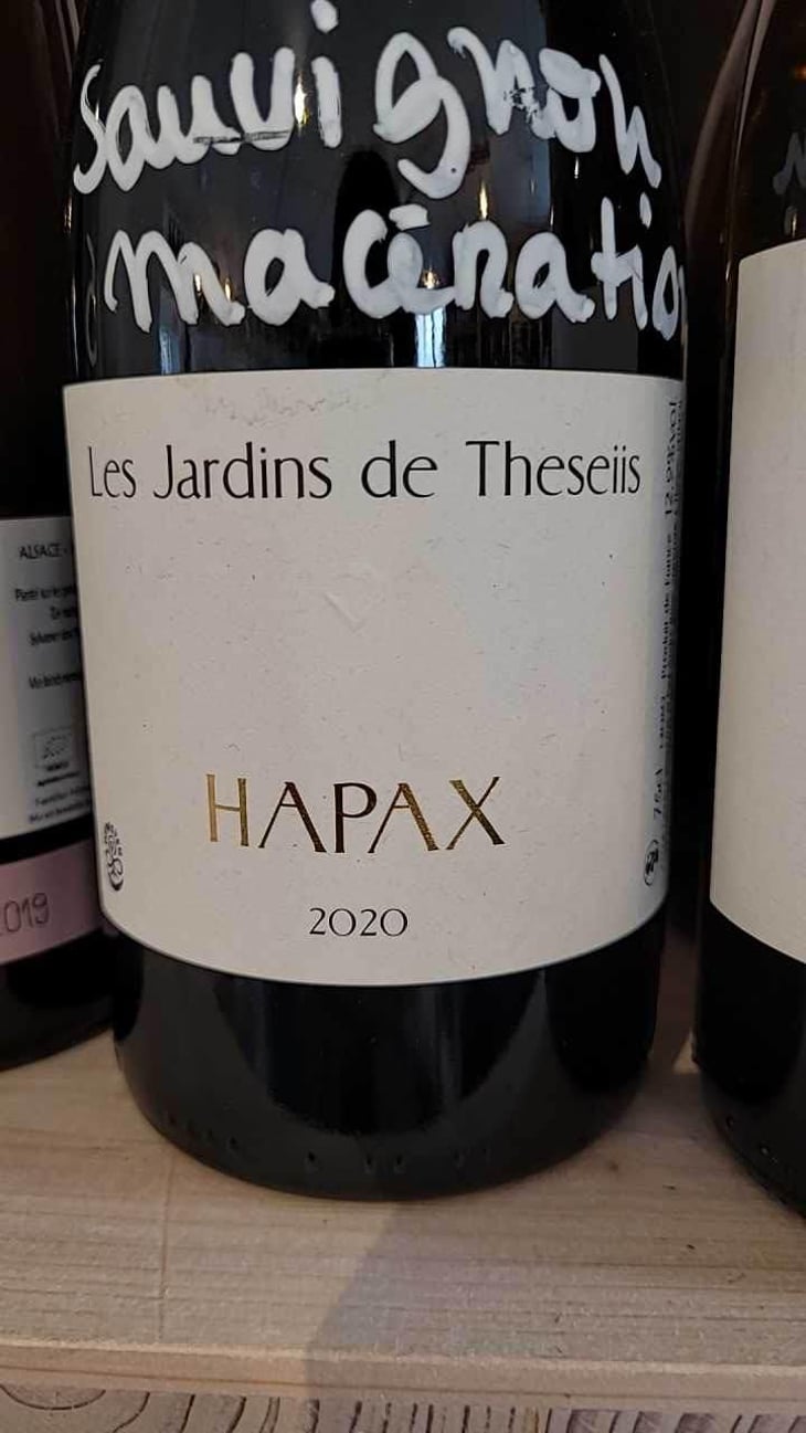 Hapax - Les Jardins de Theseiis - Paul-André Risse & Anouk Lavoie-Lamoureux 
