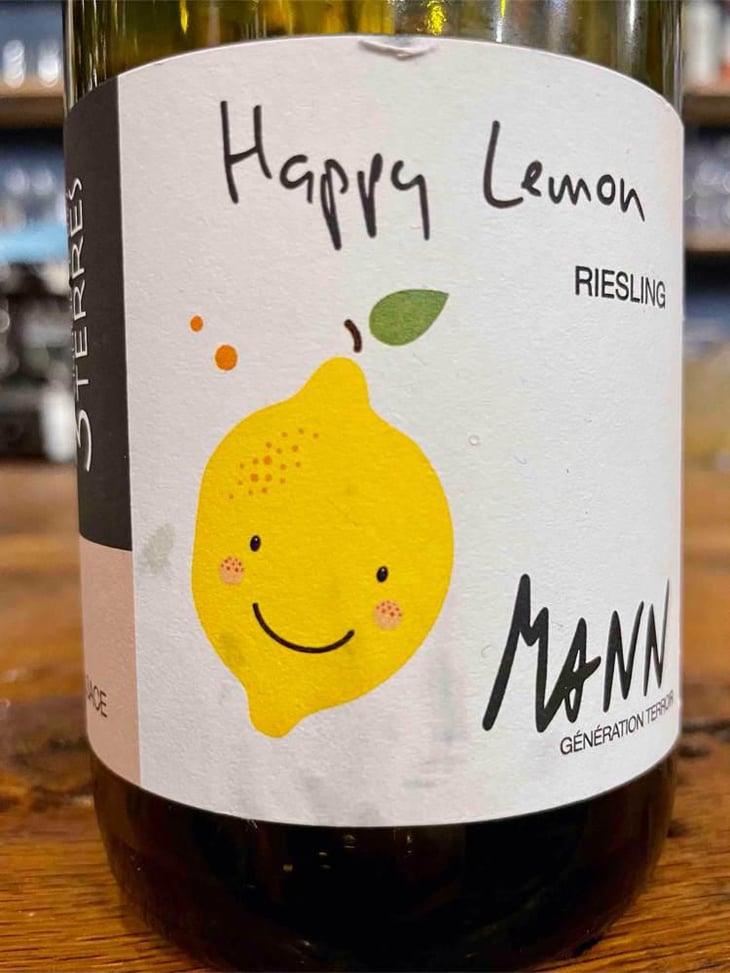 Happy Lemon - Domaine Mann - Vignoble Des 3 Terres - Sébastien, Jean-Louis & Fabienne Mann -2020