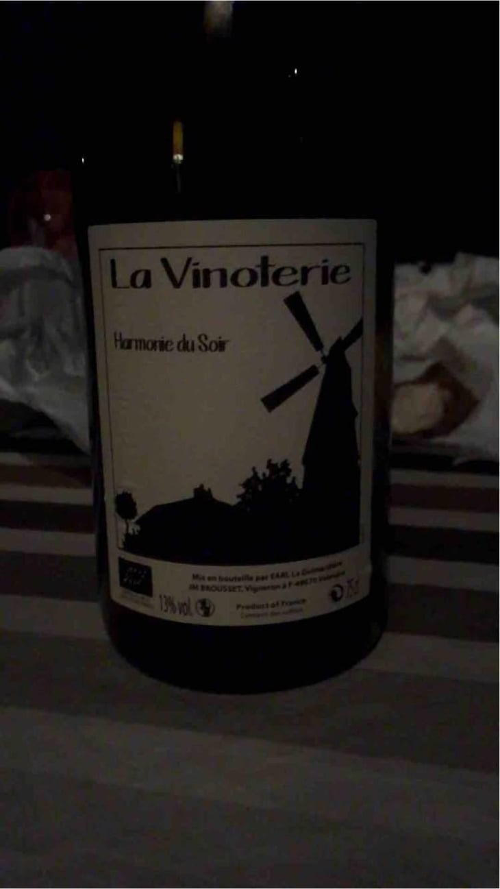 Harmonie Du Soir - La Vinoterie - Jean-Marie Brousset 