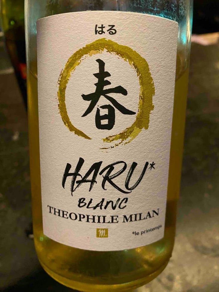 Haru Blanc - Domaine Milan - Emma, Théophile & Henri Milan 