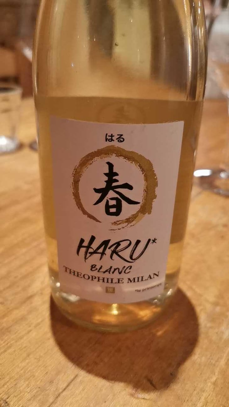 Haru Blanc - Domaine Milan - Emma, Théophile & Henri Milan 