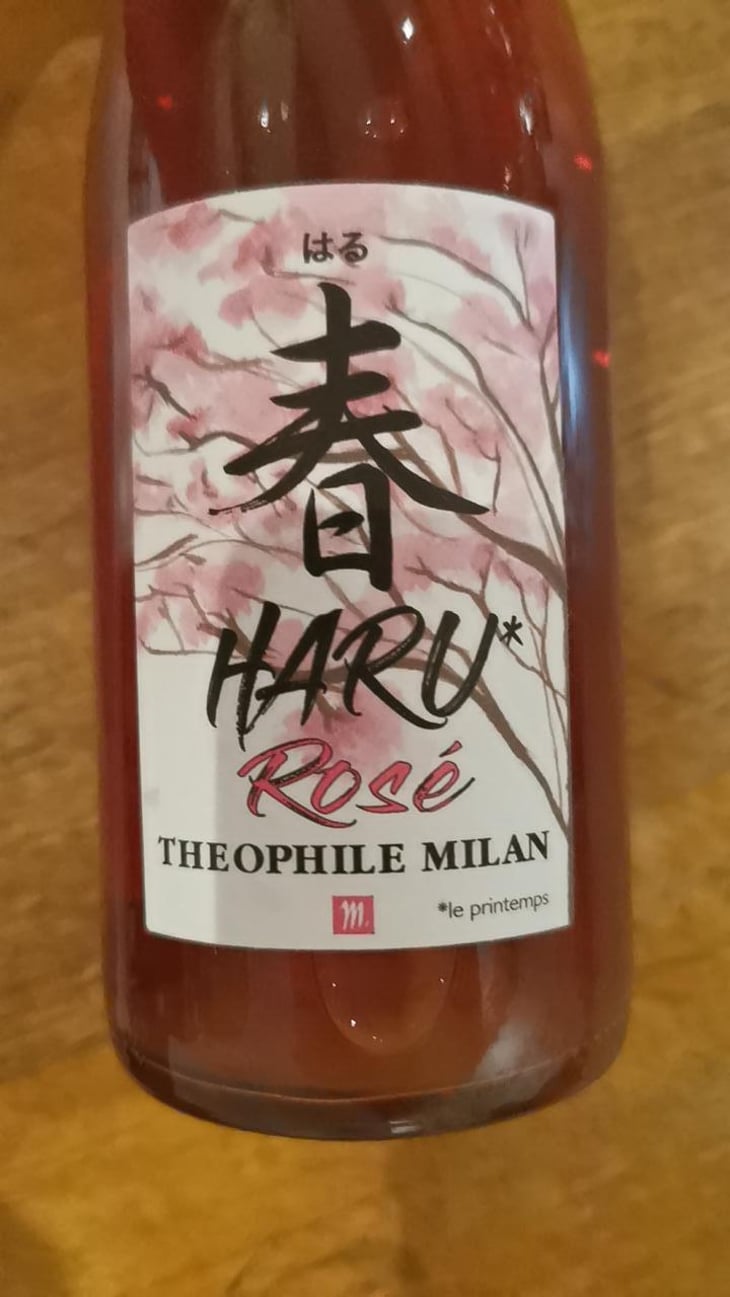 Haru Rosé - Domaine Milan - Emma, Théophile & Henri Milan 