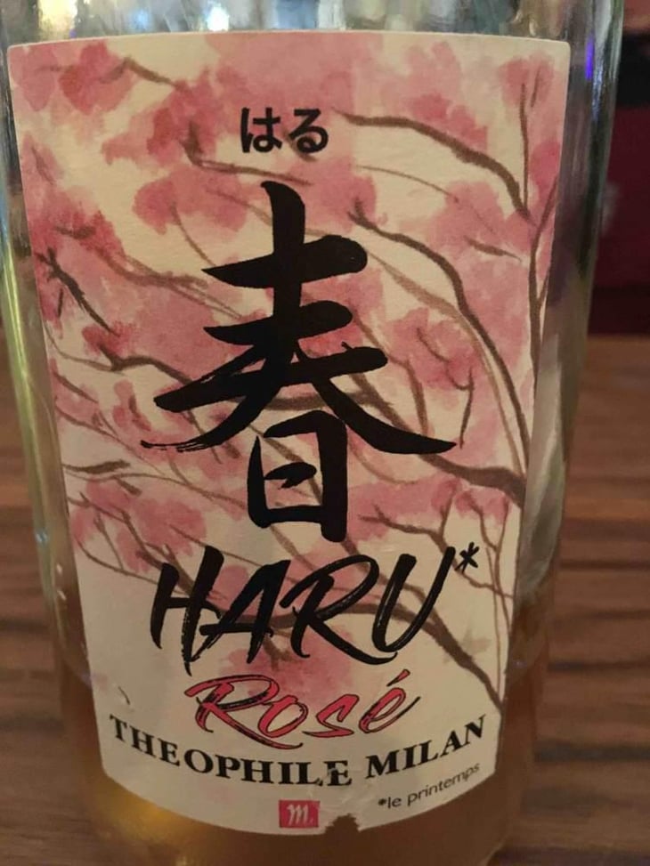 Haru Rosé - Domaine Milan - Emma, Théophile & Henri Milan 