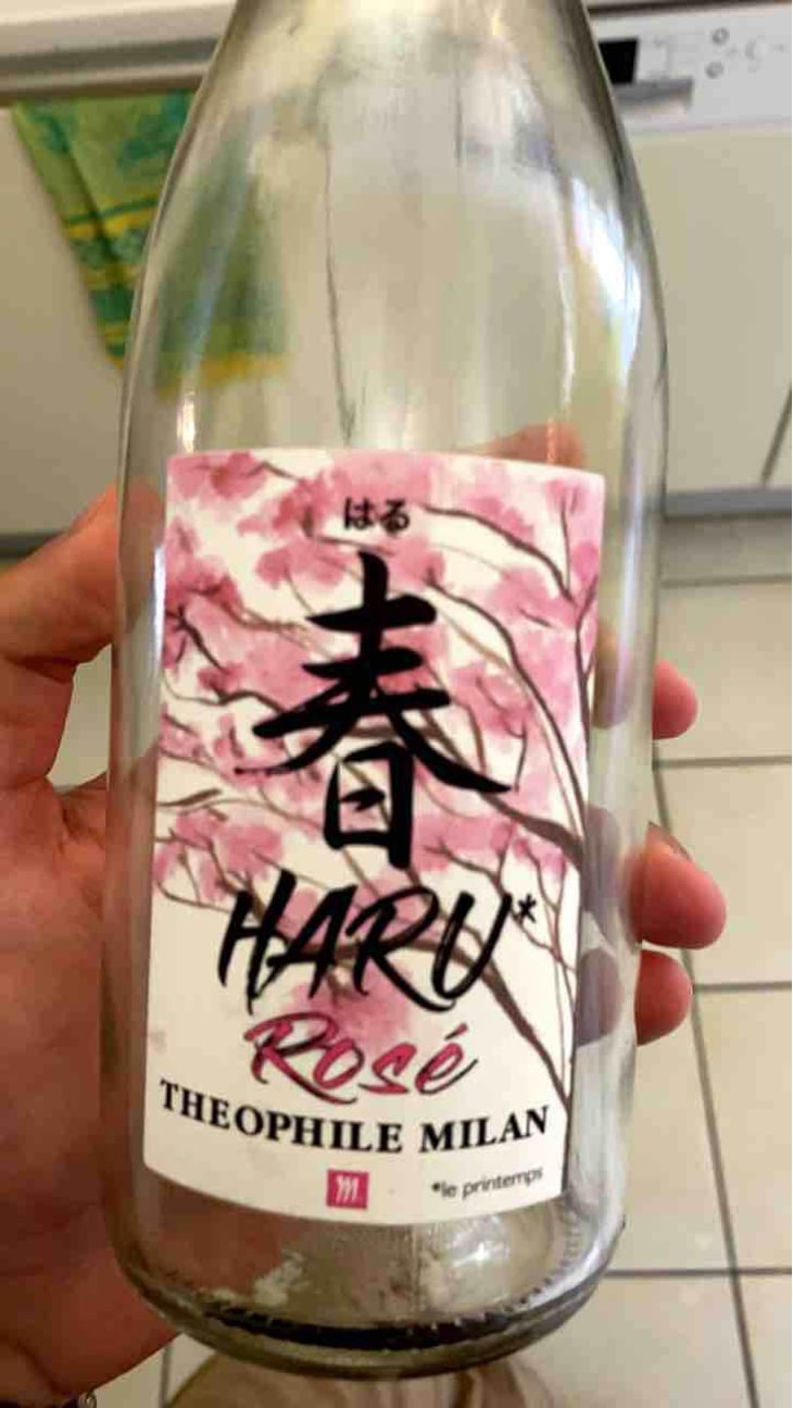Haru Rosé - Domaine Milan - Emma, Théophile & Henri Milan 