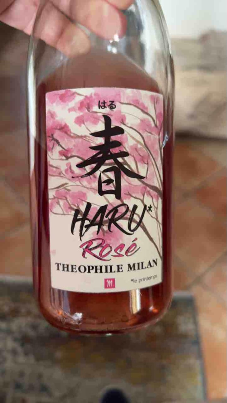 Haru Rosé - Domaine Milan - Emma, Théophile & Henri Milan 