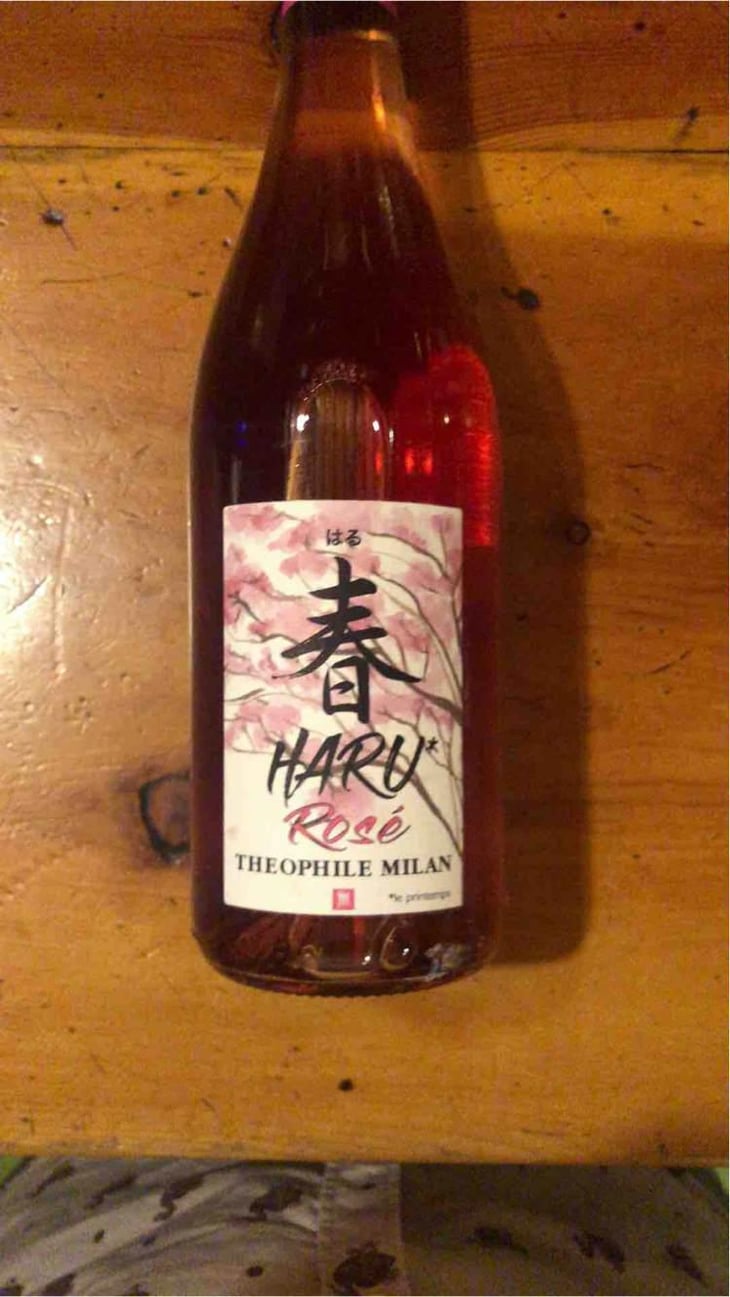 Haru Rosé - Domaine Milan - Emma, Théophile & Henri Milan 