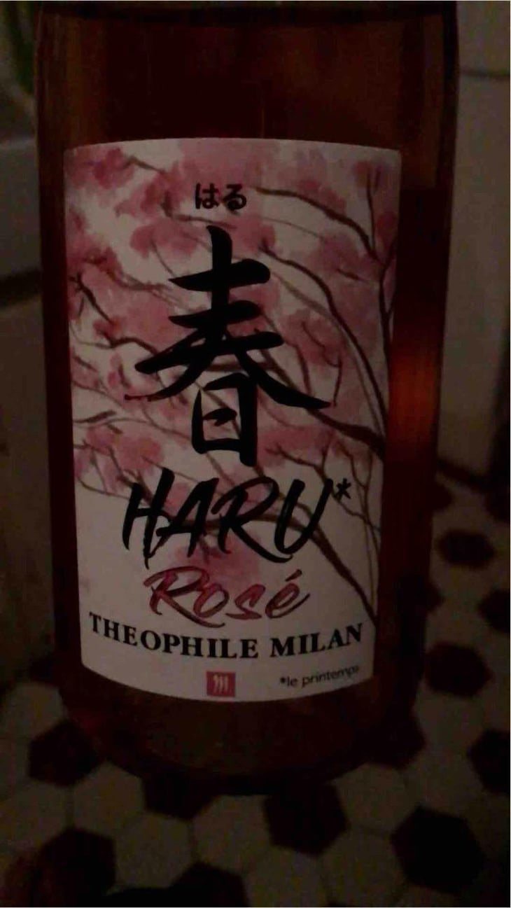 Haru Rosé - Domaine Milan - Emma, Théophile & Henri Milan 