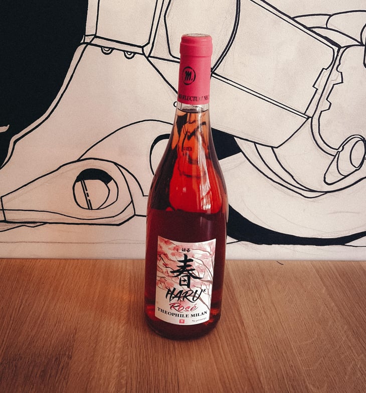 Haru Rosé - Domaine Milan - Emma, Théophile & Henri Milan 