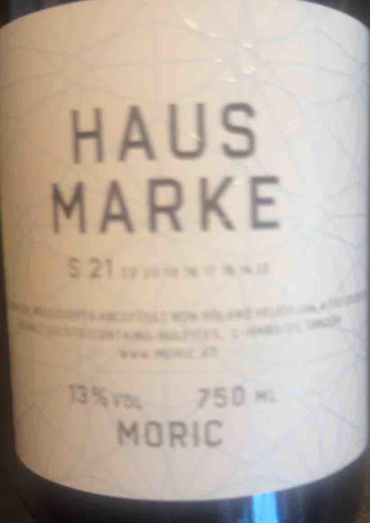 Haus Marke - Weingut Moric - Roland Velich 