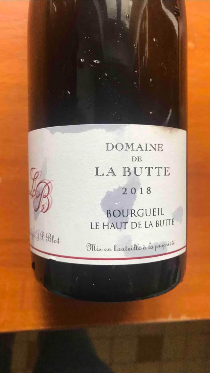 Haut De La Butte - Domaine De La Butte [REFUSED] - Jacky Blot 