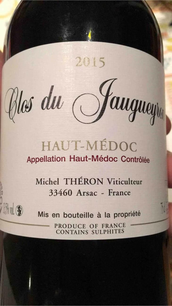 Haut-Médoc - Clos Du Jaugeyron - Michel Théron & Stéphanie Destruhaut 
