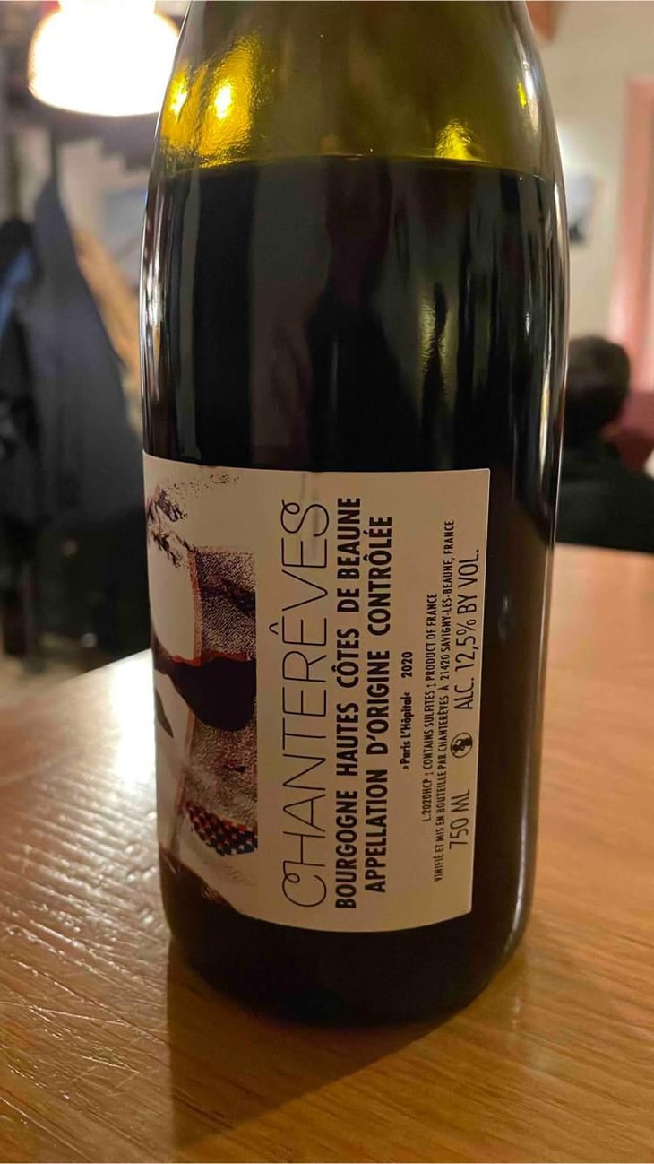 Haute Cote De Beaune Paris L Hopital - Domaine Chantereves - Guillaume Bott & Tomoko Kuriyama -2020