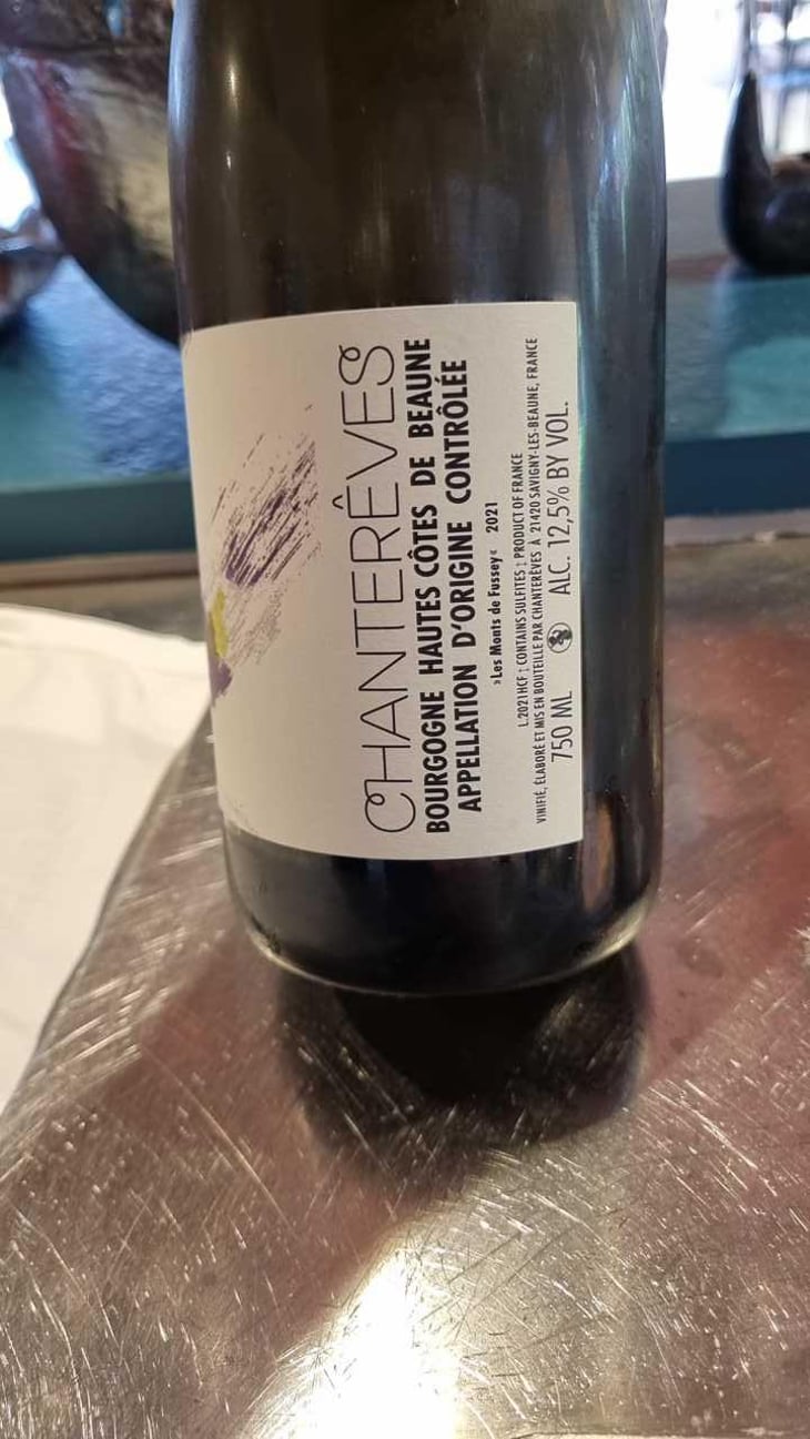 Haute Cote De Beaune Paris L Hopital - Domaine Chantereves - Guillaume Bott & Tomoko Kuriyama -2020
