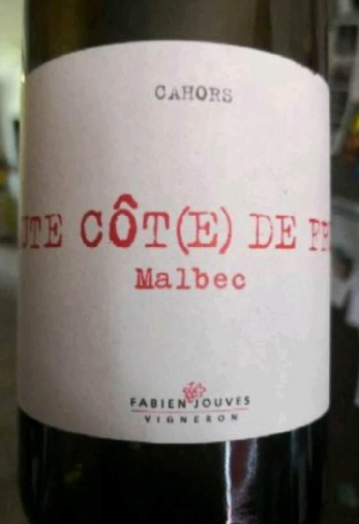 Haute Côt(e) De Fruit - Malbec - Mas del Périé - Fabien Jouves 